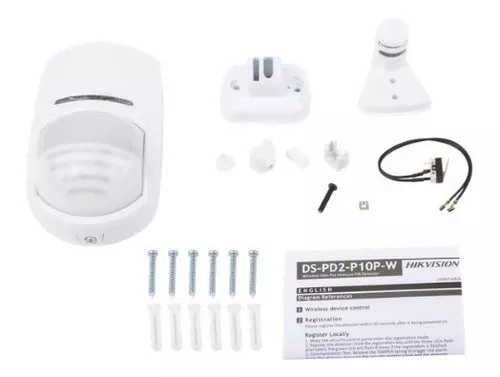 Imagen 2 de 7 de Alarma Hikvision 4g Inalambrica Pir Senso Movimientor